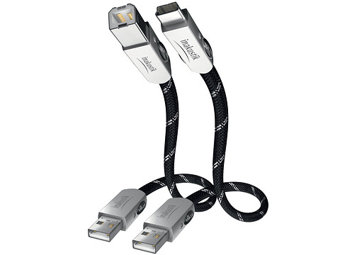 In-Akustik Reference High Speed USB 2.0 USB A - USB B 0,75 м.