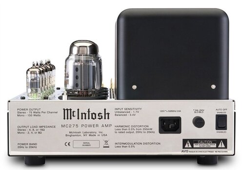 McIntosh MC275 MK VI Silver/Black