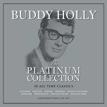 Buddy Holly The Platinum Collection Coloured White Vinyl (3 LP)