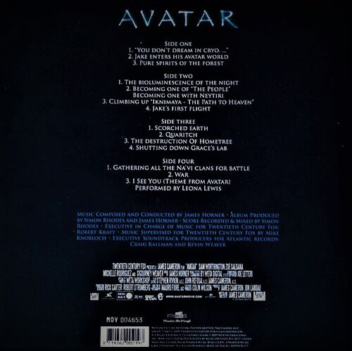 OST Avatar (2 LP)