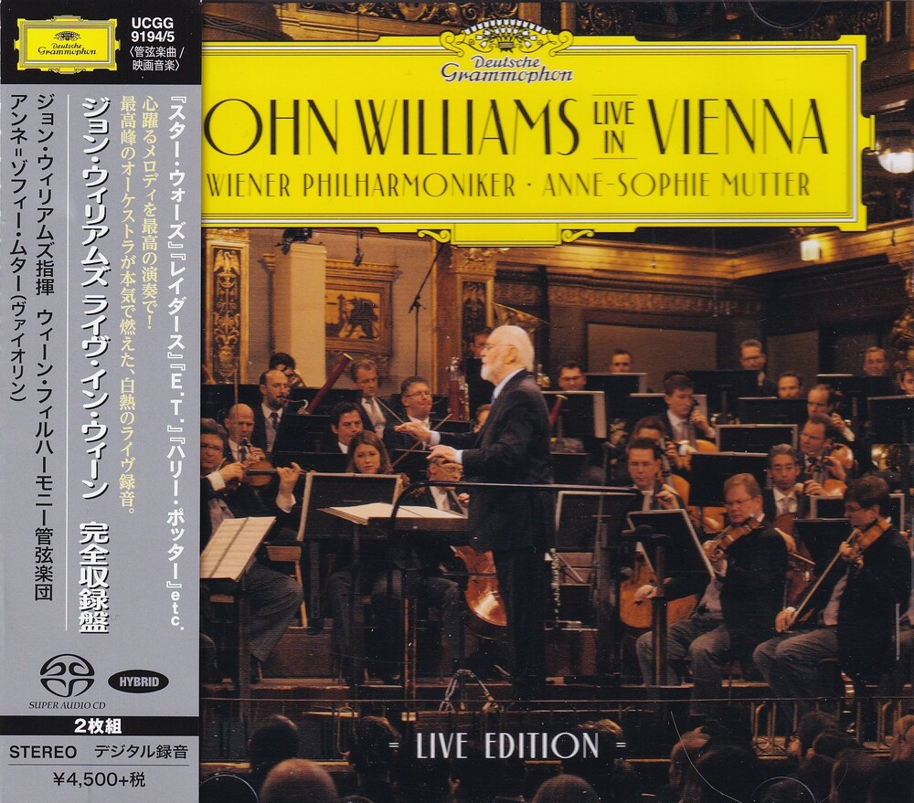 John Williams, Anne Sophie Mutter & Wiener Philharmoniker Live In Vienna (2 Hybrid SACD)