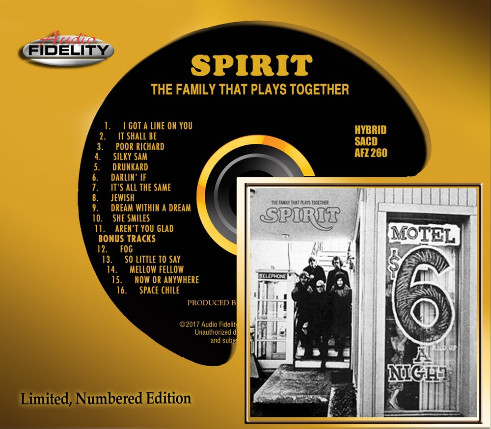 Spirit The Family That Plays Together Hybrid Stereo SACD