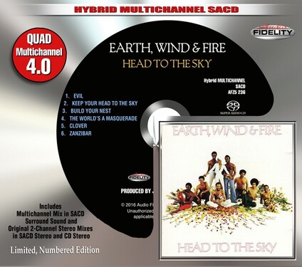 Earth, Winf & Fire Head To The Sky Hybrid Multichannel SACD