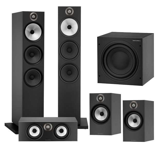 Bowers & Wilkins 600 Anniversary 5.1 Cinema Set