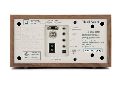Tivoli Audio Model One Walnut/Beige